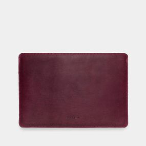 Чохол для ноутбука вінтажний Incarne Gamma Plus MacBook Air 13" 2018-2025 бордовий