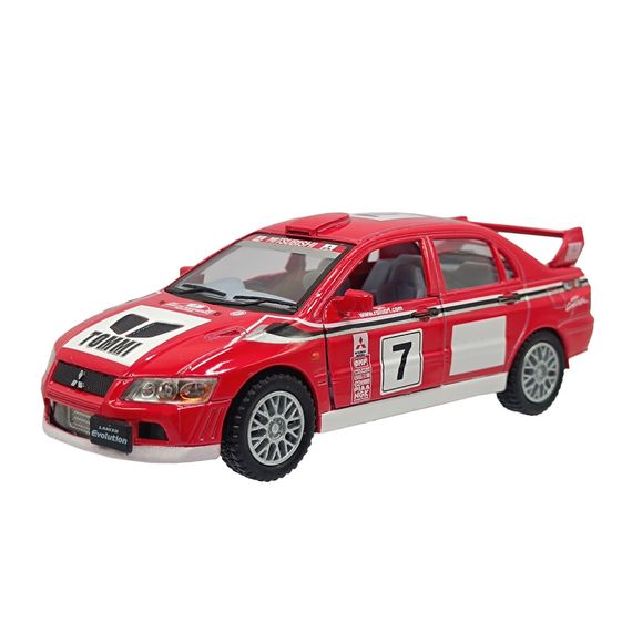 Модель автомобиля "Mitsubishi Lancer" KT 5072 W(Red) 1:32 - 1:36