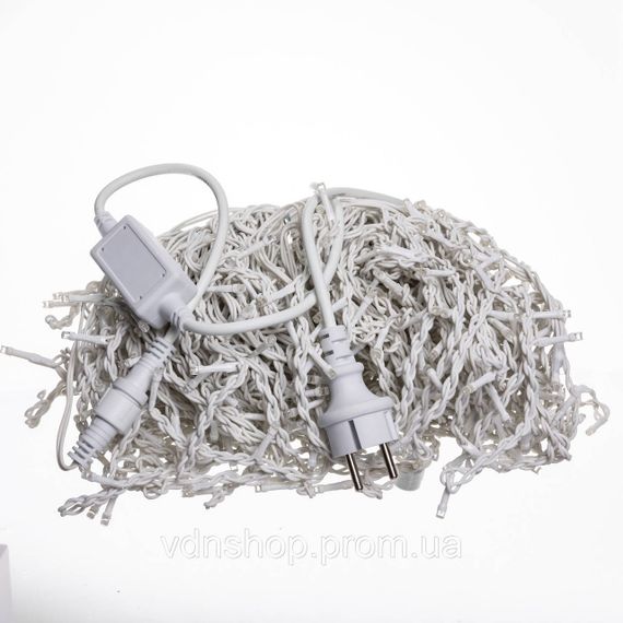 Вулична гірлянда Бахрома 36 м 600 LED білий провід Синій 36MWBL | Зображення 4