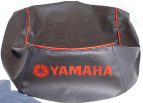 Чохол сидіння для скутера Yamaha JOG 3KJ (Кожвініл, кант, напис YAMAHA)