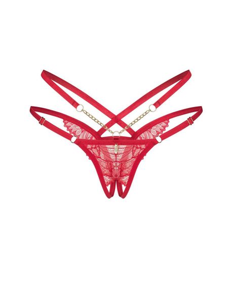 Трусики Obsessive Matildea crotchless thong S/M Sex Aura | Зображення 1