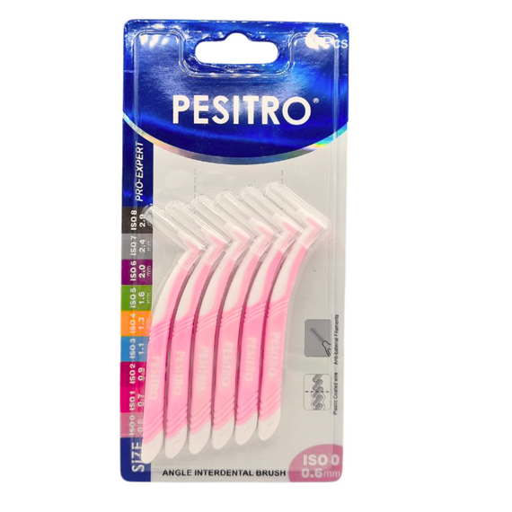 Йоржики Pesitro ANGLE 0,6мм., рожеві