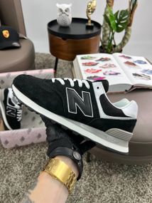 Мужские кроссовки New 574 Black White Grey Динаміка твого стилю весна / літо / осінь A4173 45 29