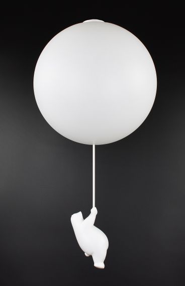 Люстра стельова на 1 лампочку 26807 Білий 60х30х30 см.