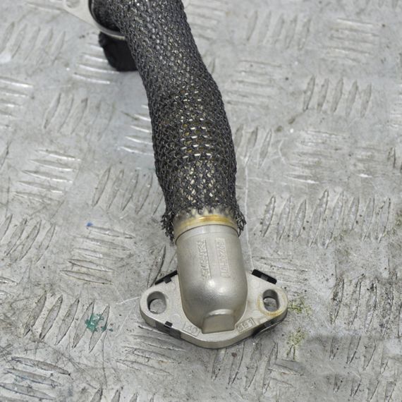 Трубка EGR 1.6 HDI Citroen Berlingo B9 2008-2018 Патрубок рециркуляції відпрацьованих газів Сітроен 9674950180 | Зображення 2