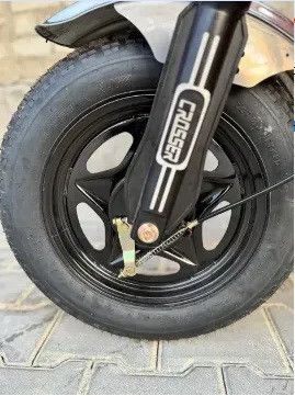 Электротрицикл Crosser CARGO 13 1000W 60V 45Ah, грузовой электроскутер самосвал до 400 кг Красный | Зображення 7