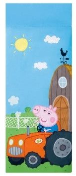 Літній спальний мішок дитячий 170х70 Peppa Pig блакитний | Зображення 1
