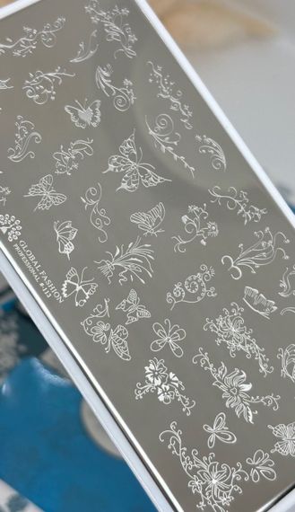 Пластина для стемпінга 113 Global Fashion (12х6см) | Зображення 1