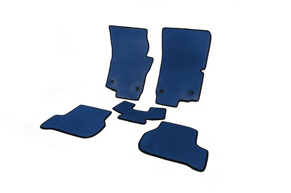 Коврики EVA (Синие) для Seat Leon 2005-2012 гг | Зображення 1