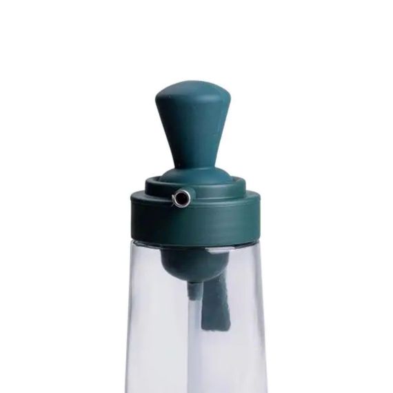 Бутылка для масла с дозатором 550 мл стеклянная бутылка для оливкового и подсолнечного масла HP-1351 | Зображення 3