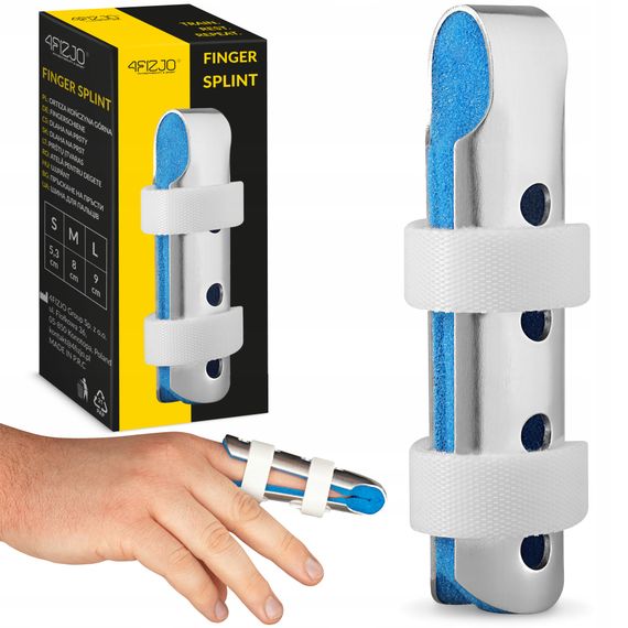 Фіксатор (бандаж) для пальця руки 4FIZJO MED 1 шт Size L (P-5905973407410) | Зображення 9