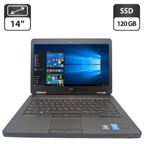 Ноутбук Dell Latitude E5440 / 14" (1366x768) TN / Intel Core i5-4200U (2 (4) ядра по 1.6 - 2.6 GHz) / 8 GB DDR3 / 120 GB SSD / Intel HD Graphics 4400 / WebCam / DVD-ROM б/у