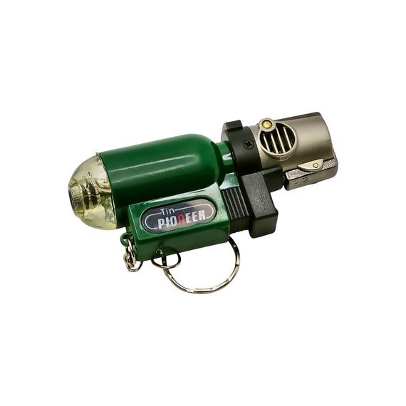 Запальничка Газова Для Сигарет Багаторазова "Pioneer Green" | Зображення 3