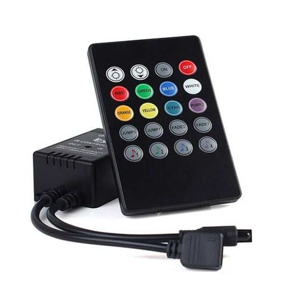 LED RGB 2м лента подсветки ТВ с пультом д/у, USB, датчиком звука | Зображення 1