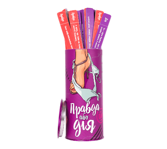 Настільна гра Правда або Дія: Для пар (українською)