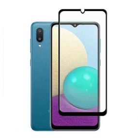 Захисне скло 2.5D на весь екран для Samsung Galaxy A02