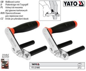 Набор ручки для переноски гипсокартонных панелей YATO Польша 2 штуки YT-37440