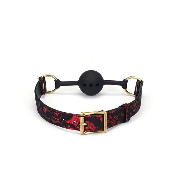 Повітропроникний кляп Liebe Seele Victorian Garden Ball Gag Sex Aura | Зображення 2