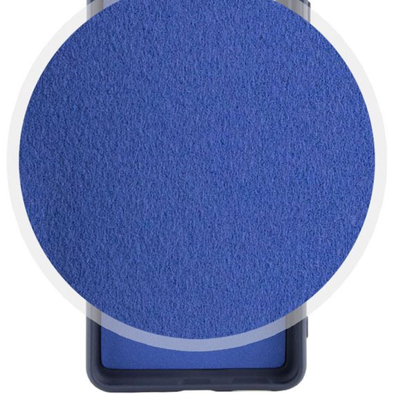 Чохол TPU GETMAN Liquid Silk Full Camera для Xiaomi Redmi 14C / Poco C75 Синій / Midnight Blue | Зображення 1