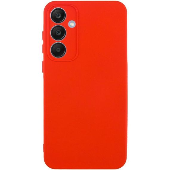 Чохол TPU GETMAN Liquid Silk Full Camera для Samsung Galaxy S24+ Червоний / Red