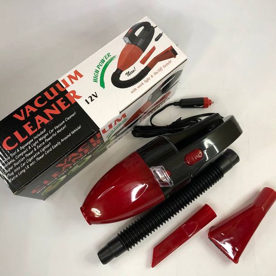 Пылесос для авто Car vacuum cleaner, портативный автомобильный пылесос, маленький пылесос KP-880 для машины | Зображення 4