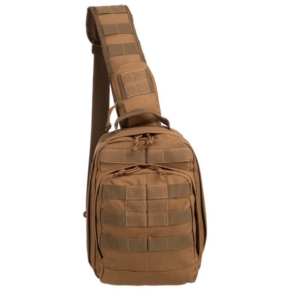 Сумка-слінг тактична з однією лямкою SILVER KNIGHT TY-115 (29х20х11см) 6л Койот | Зображення 1