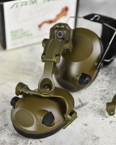 Тактичні навушники S8 + кріплення чебурашка ВТ6689 | Зображення 1