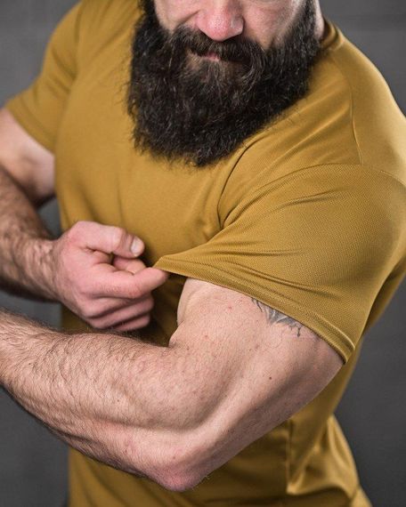 Тактична волога відведення футболка odin всесвіт кайот ДЛ6544 | Зображення 3