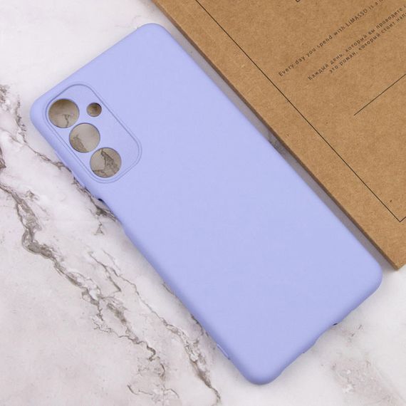 Чохол Silicone Cover Lakshmi Full Camera (A) для Samsung Galaxy M34 5G Бузковий / Dasheen | Зображення 3