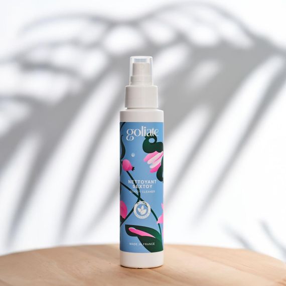Антибактеріальний спрей для іграшок Goliate Nettoyant Sextoy 100 мл, безпечний для тіла sexstyle | Зображення 3