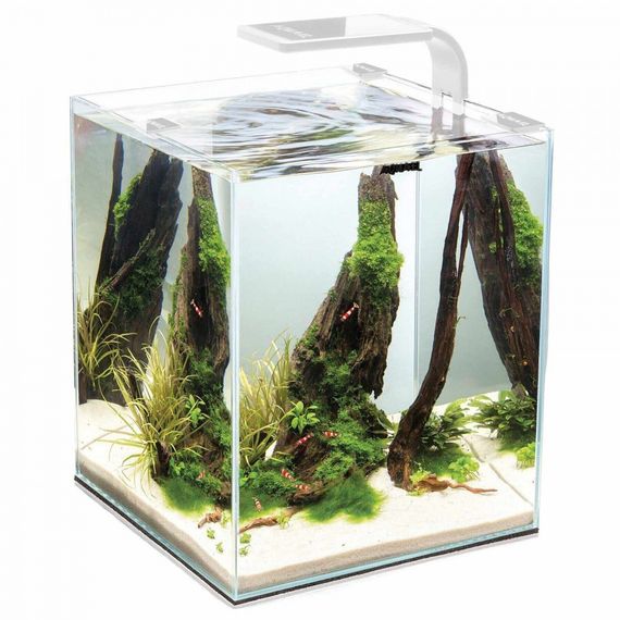Акваріум Aquael Shrimp Set Smart для креветок прямий білий 19 л