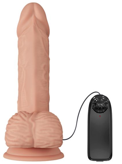 Вибратор на присоске BAILE - Beautiful Catoblepas Vibration 8.1", BW-008106ZR Sex Aura | Зображення 1