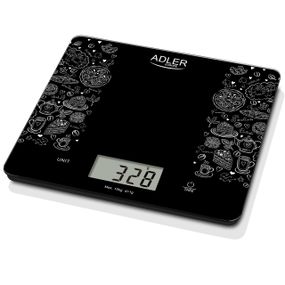 Ваги кухонні електронні Adler AD 3171 до 10 кг зі скляною платформою