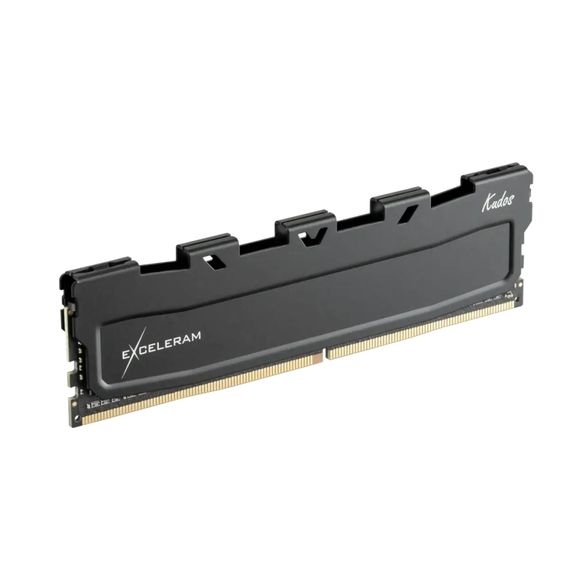 Модуль пам'яті для комп'ютера DDR5 16GB 6400 MHz Black Kudos eXceleram (EK50160643039C) | Зображення 1