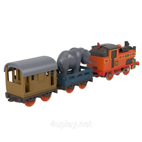 Классический моторизованный поезд Ния из юбилейной серии к 80-летию Thomas & Friends Оригинал Fisher-Price | Зображення 3