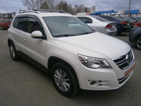 Вітровики (4 шт, HIC) для Volkswagen Tiguan 2007-2016 рр | Зображення 1