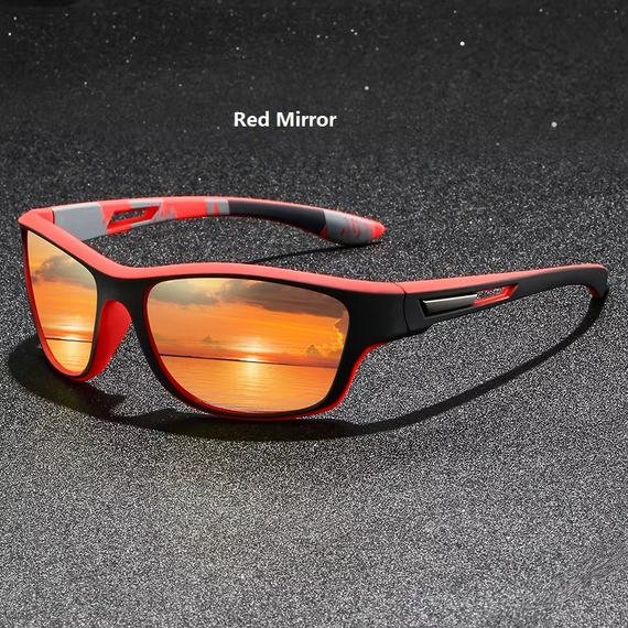 Спортивні сонцезахисні окуляри UV400 унісекс для водіння та спорту red