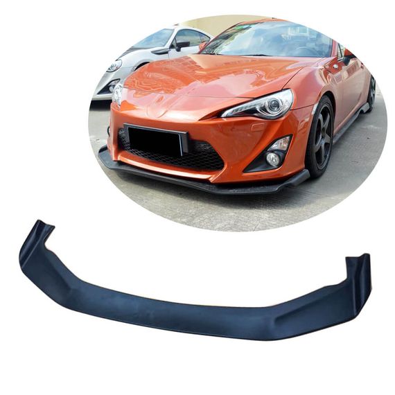 Накладка на передній бампер Lip V3 (Карбон) для Toyota GT86 2011- рр