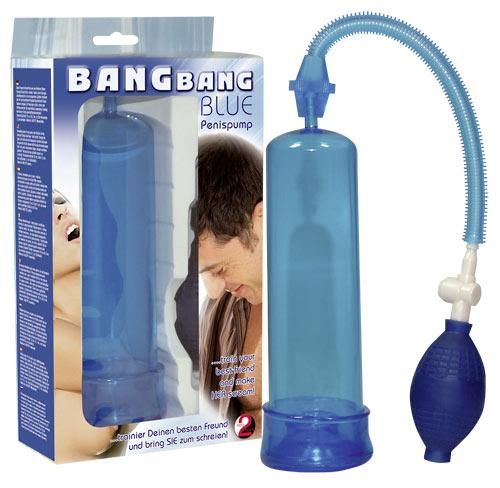 Помпа для пеніса BANG BANG (синя) Sex Aura