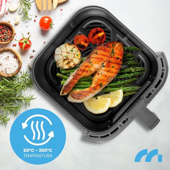 Мультипіч Maltec AirFryer1800W-7L, 7 л, аерофритюрниця без олії з віконцем і дисплеєм | Зображення 7