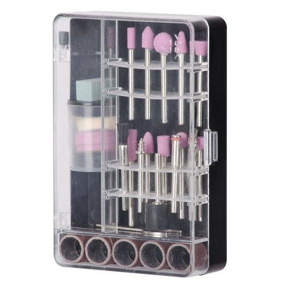 Комплект аксесуарів для гравера WT-0516, DT-0517, 42 од. INTERTOOL BT-0012