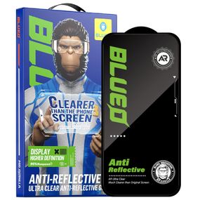Захисне 2.5D скло Blueo AR Anti-Reflective HD для Apple iPhone 15 Pro (6.1") Чорний