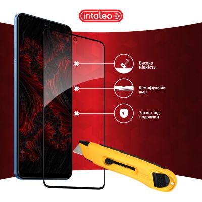 Стекло защитное Intaleo Full Glue Xiaomi Poco X5 Black (1283126567421) | Зображення 4