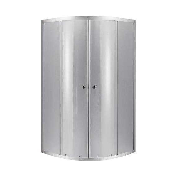 Душова кабіна Lidz Latwa SC90x90.SAT.LOW.DGR, скло темне тоноване 4 мм без піддона