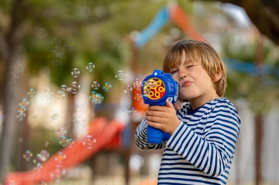 Мильні бульбашки FRU BLU Мегабластер з розчином 0.4 л. (світловими ефектами) | Зображення 4