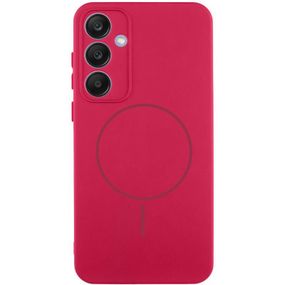 Чехол Silicone Cover Lakshmi Full Camera (AA) with MagFit для Samsung Galaxy S23 FE Красный / Rose Red