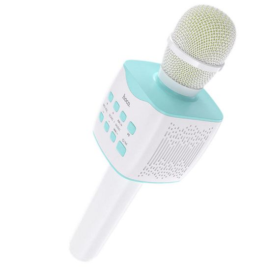 Портативная колонка HOCO BK5 Cantando karaoke microphone Blue