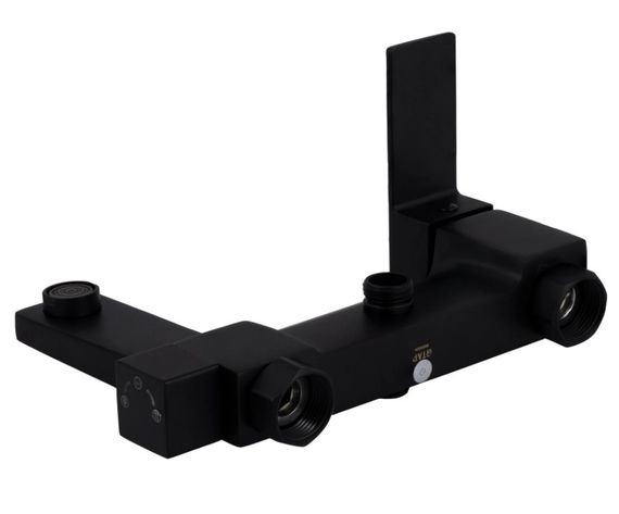 Душова система універсальна Qtap Gemini Black Matt з виливом QTGEM111BLM45686 | Зображення 2