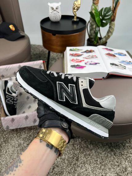 Кросівки New 574 Black White , В'єтнам B4209 37 23 см | Зображення 7