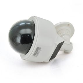 Муляж зовнішньої камери купольний з сонячною панеллю і червоним світлодіодом 2100S Q30